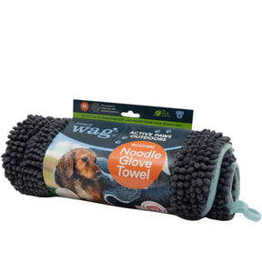 Henry Wag Quick Dry Noodle Glove Towel for Pet