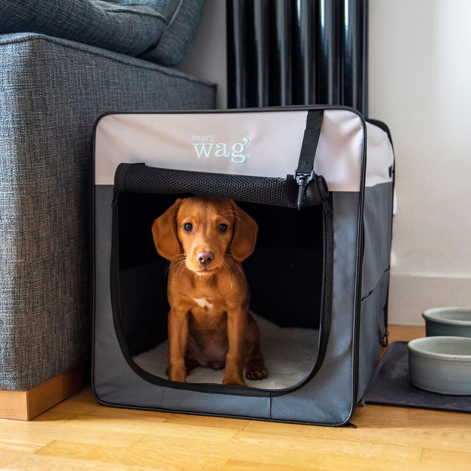 Henry Wag Folding Fabric Travel Crates