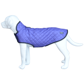 Quilted Dog Jacket (Purple)