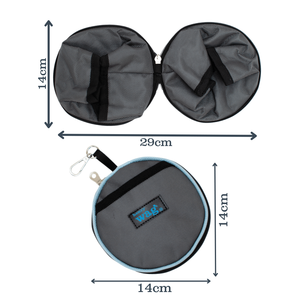 Snaffle Pack Portable Pet Bowl Set