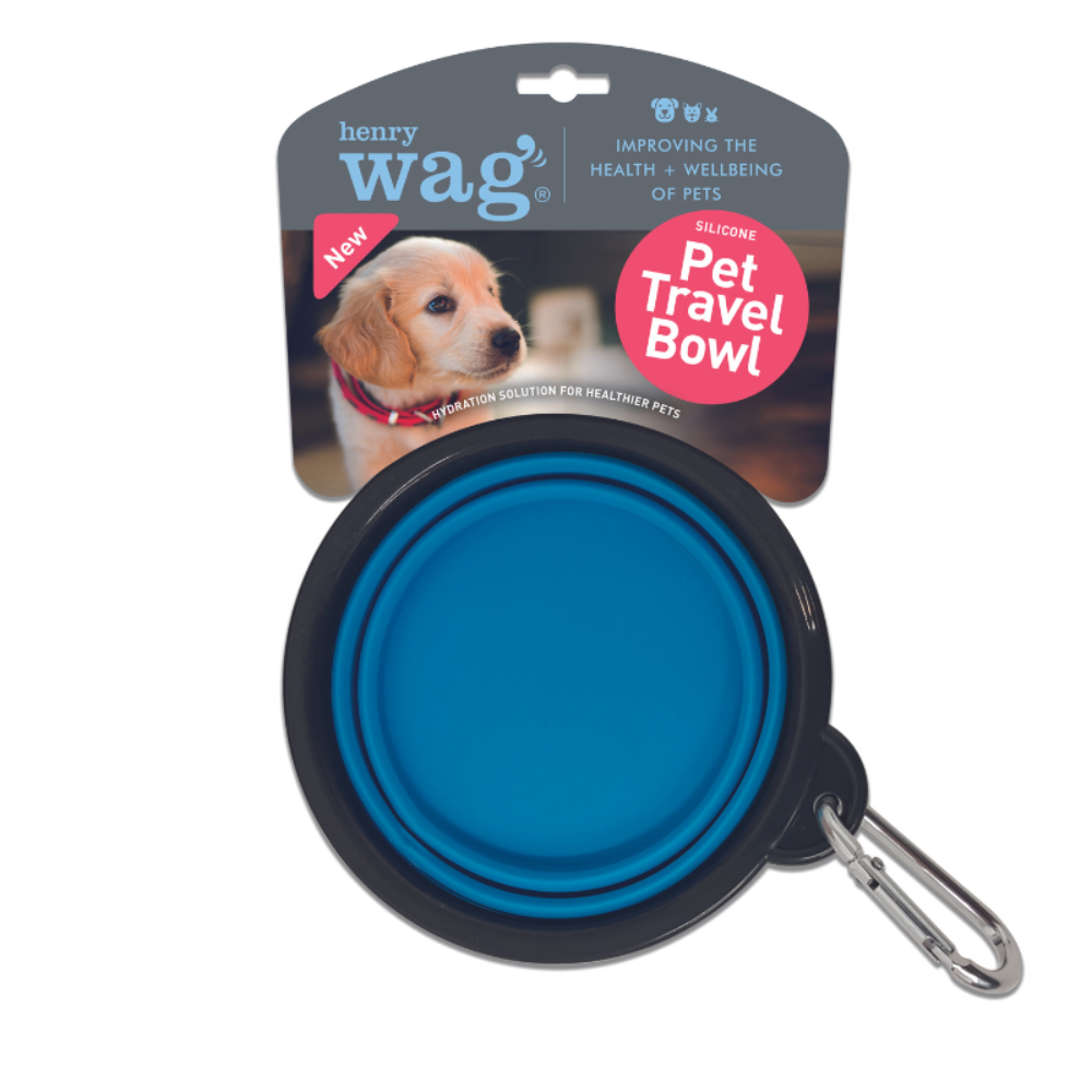 Henry Wag Portable, Collapsible Dog Travel Bowl